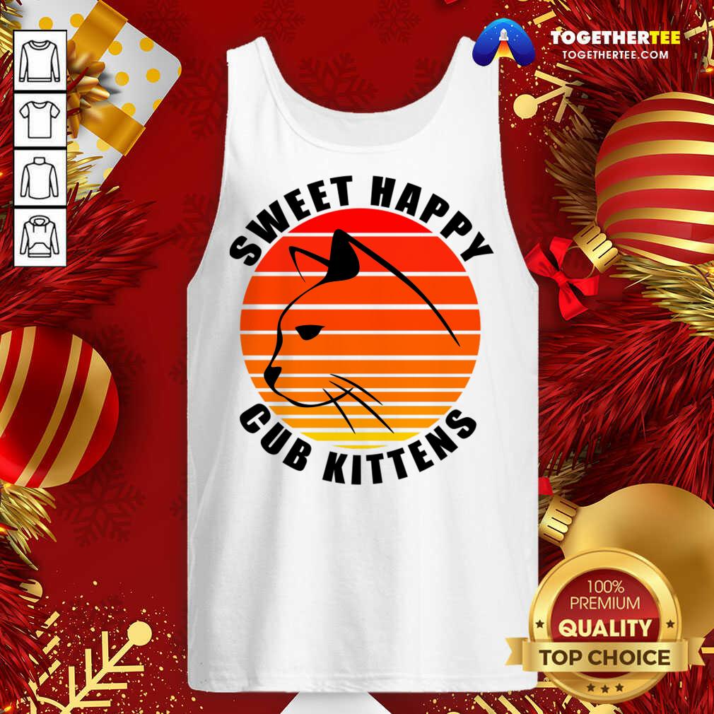 Original Sweet Happy Cub Kittens T-Shirt