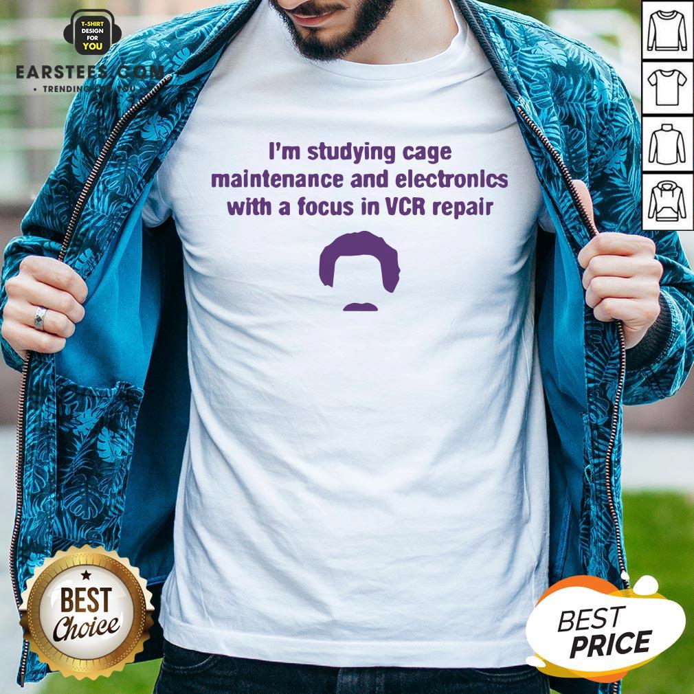 Original Vcr Repair Pocket Shirt