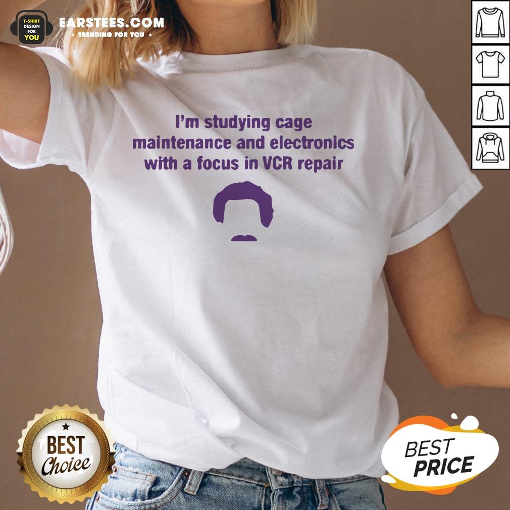 Original Vcr Repair Pocket Shirt
