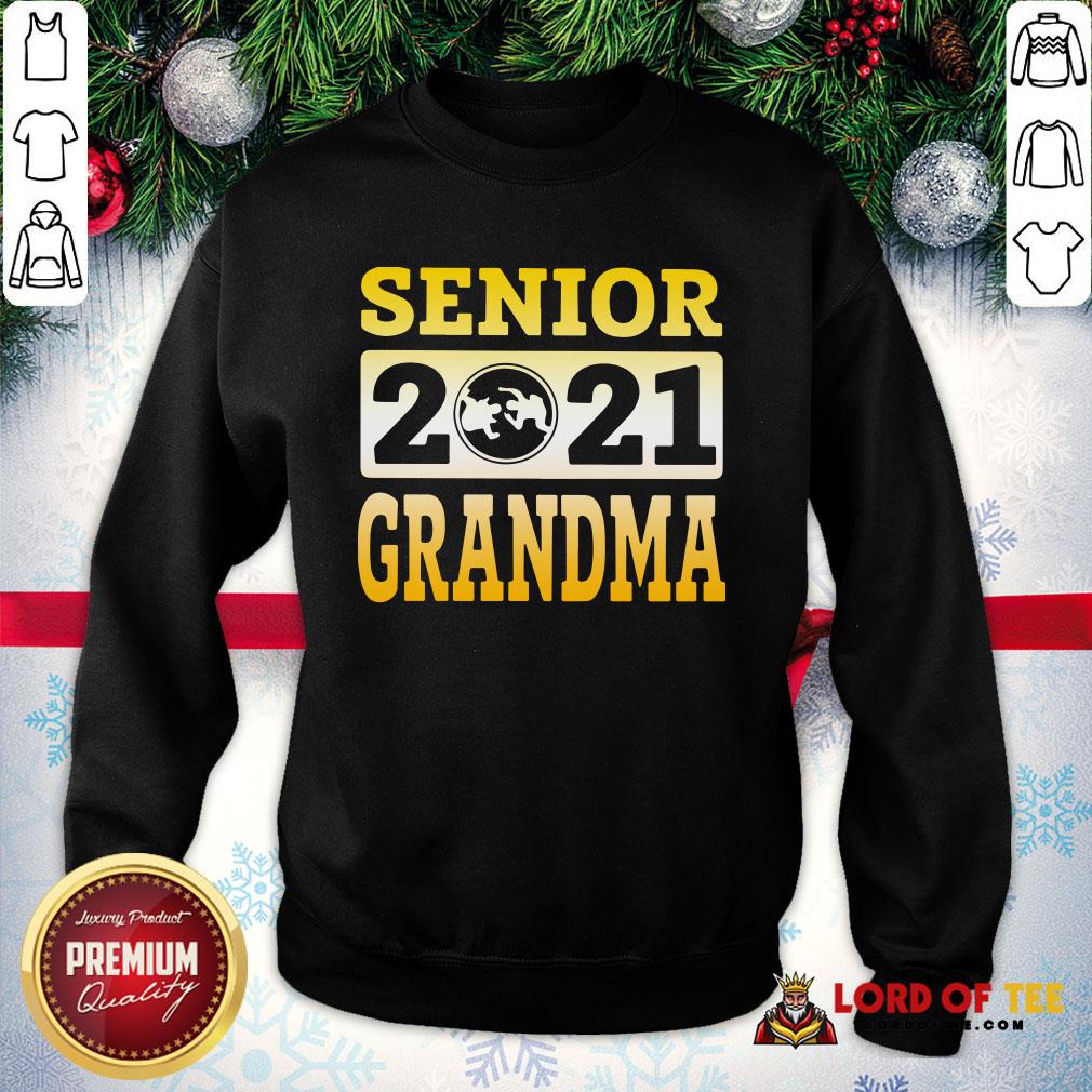 Original Wrestling Senior 2021 Grandma Shirt
