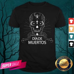 Sugar Skull Simple Dia De Muertos Vintage Shirt