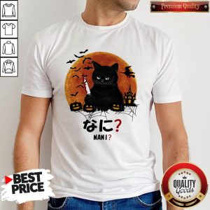 Pretty Nani Cat Killer Moon Halloween Shirt