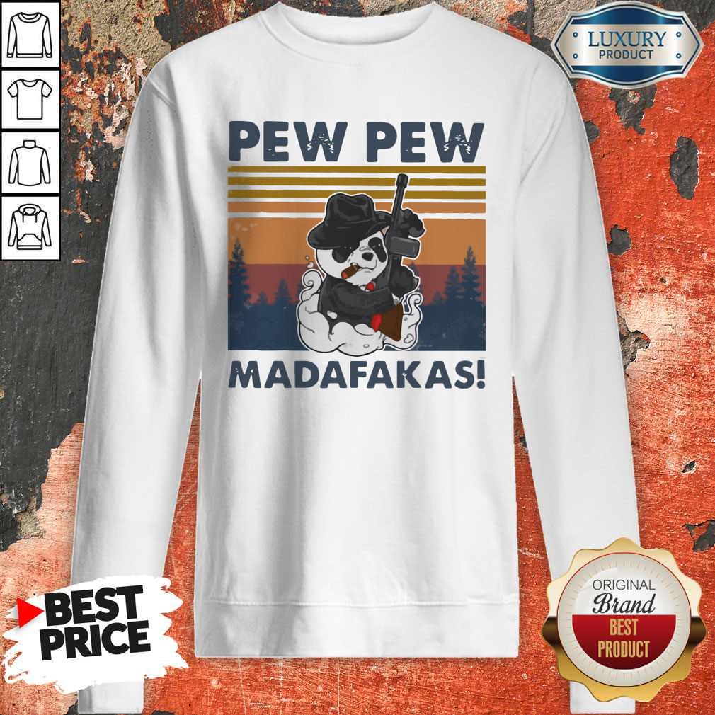 Panda Mafia Pew Pew Madafakas Vintage Shirt