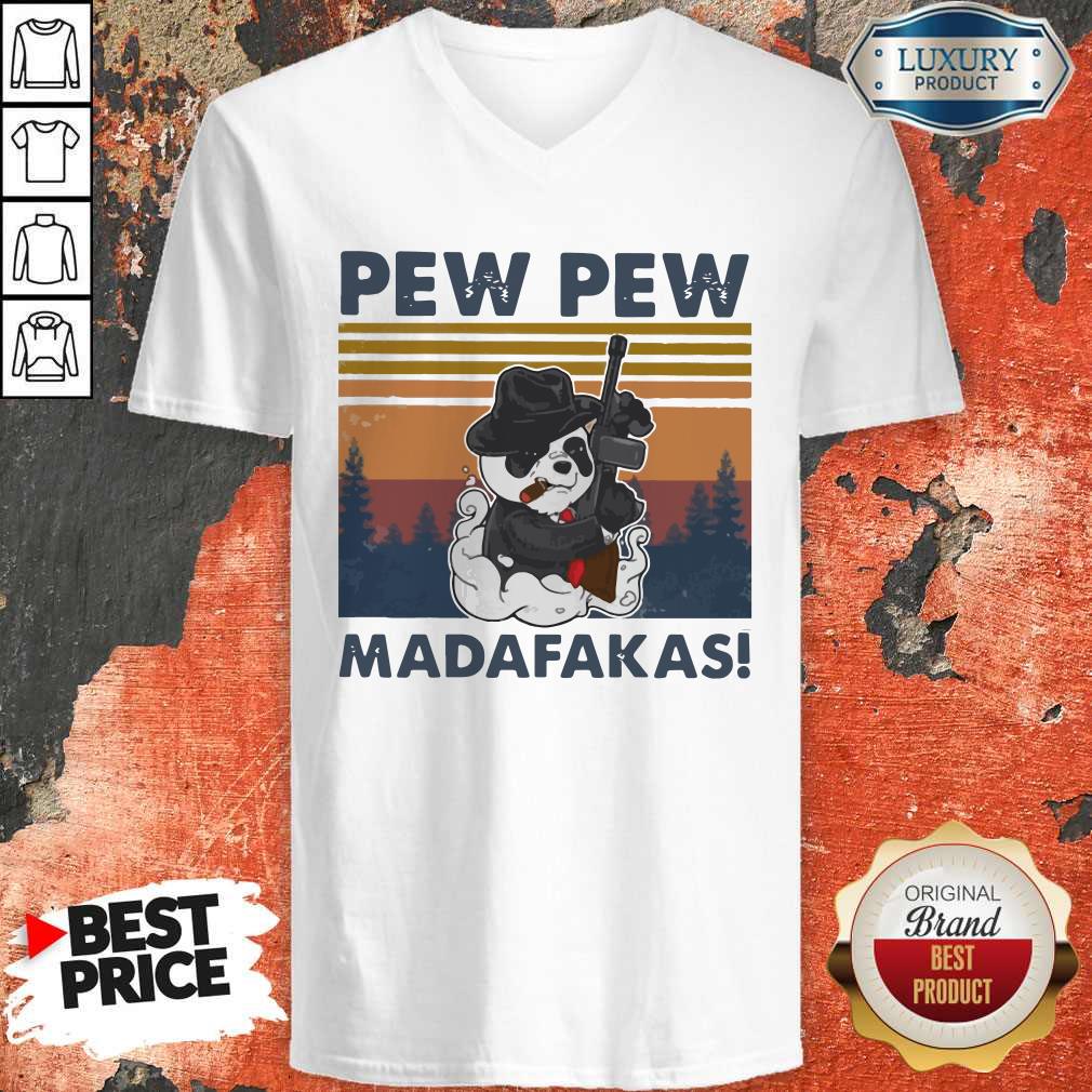 Panda Mafia Pew Pew Madafakas Vintage Shirt