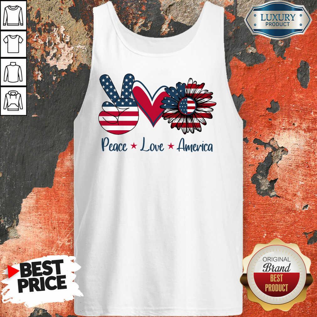 Peace Love America Shirt