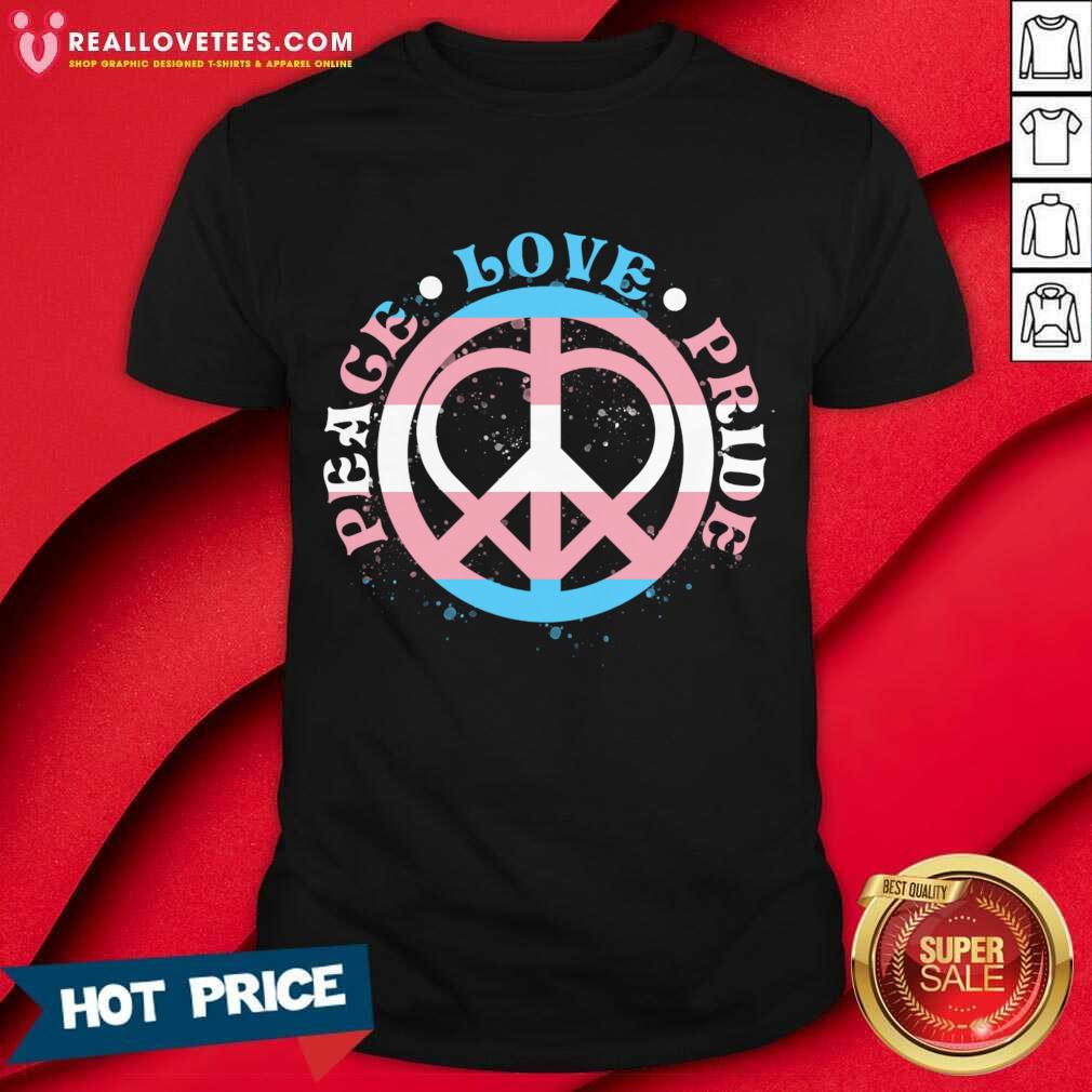 Peace Love Pride Shirt