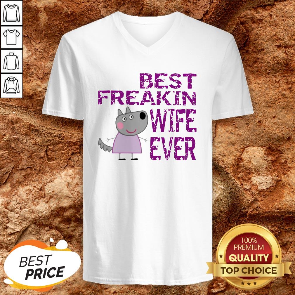 Peppa Pig Best Freakin Wife Ever Shirt