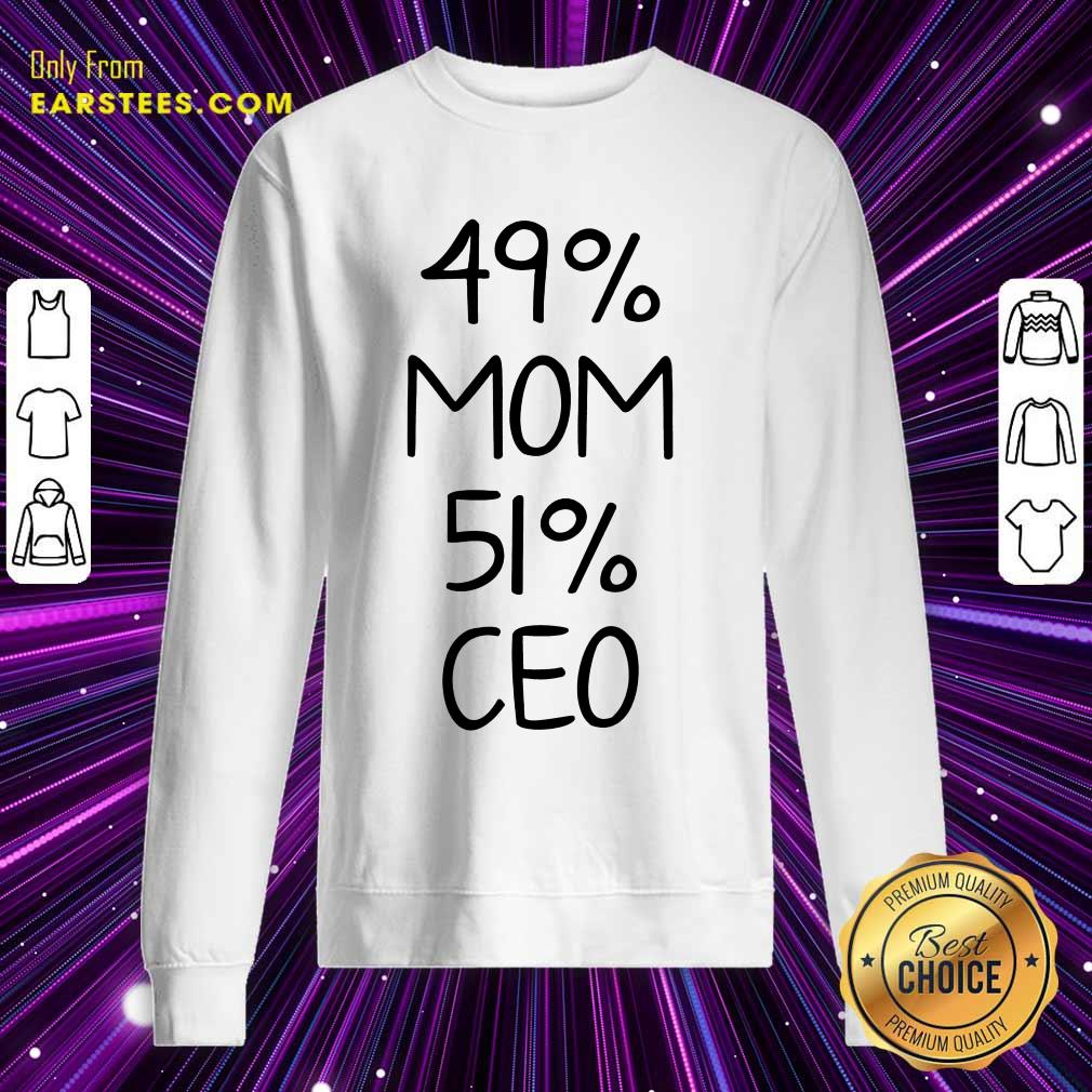 Perfect 49% Mom 51% Ceo Shirt