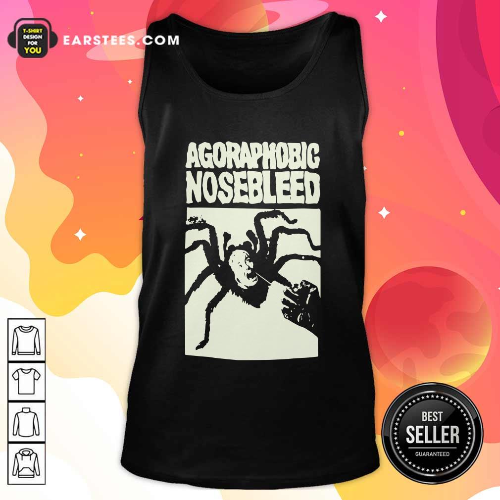 Perfect Agoraphobic Nosebleed Spider Shirt