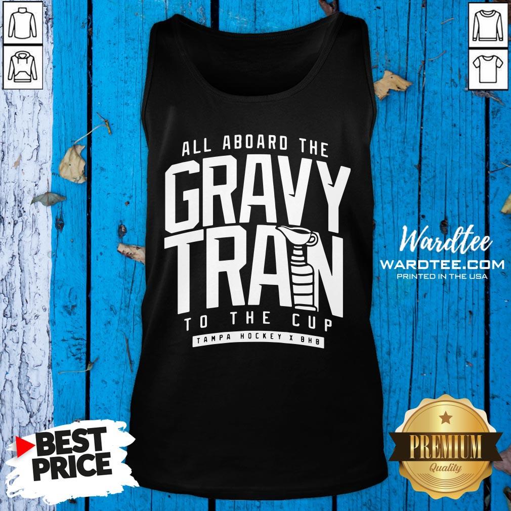 Perfect All Gravy Train To The Cup Tampa Hockey Shirt