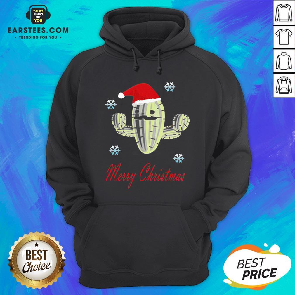 Perfect Cactus Santa Merry Christmas Succulent Plants Shirt
