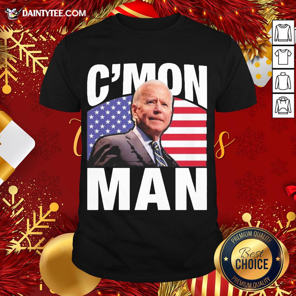 Perfect C’mon Man Biden Vote 46 American Flag Shirt