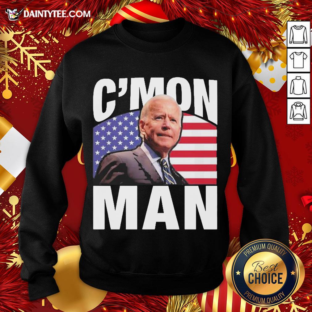 Perfect C’mon Man Biden Vote 46 American Flag Shirt