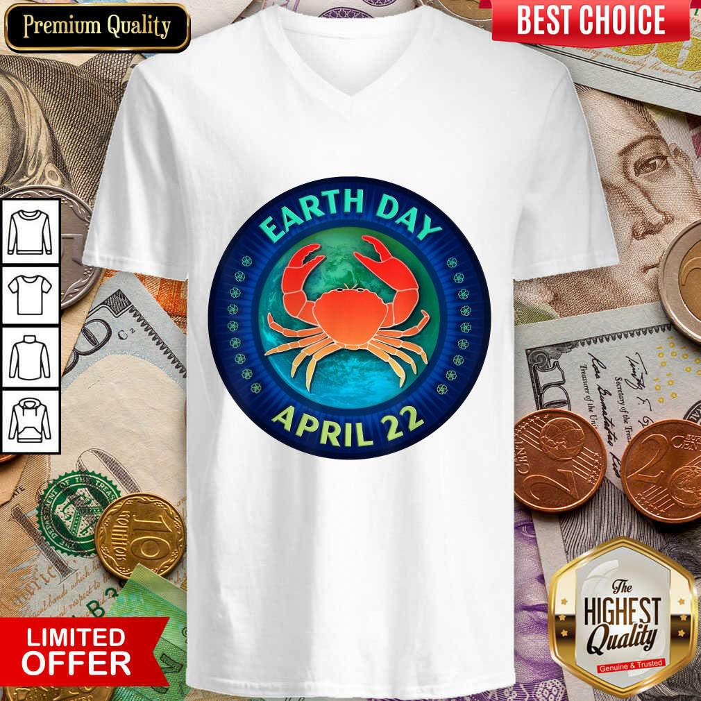 Perfect Crab Lovers Earth Day April 22 Shirt