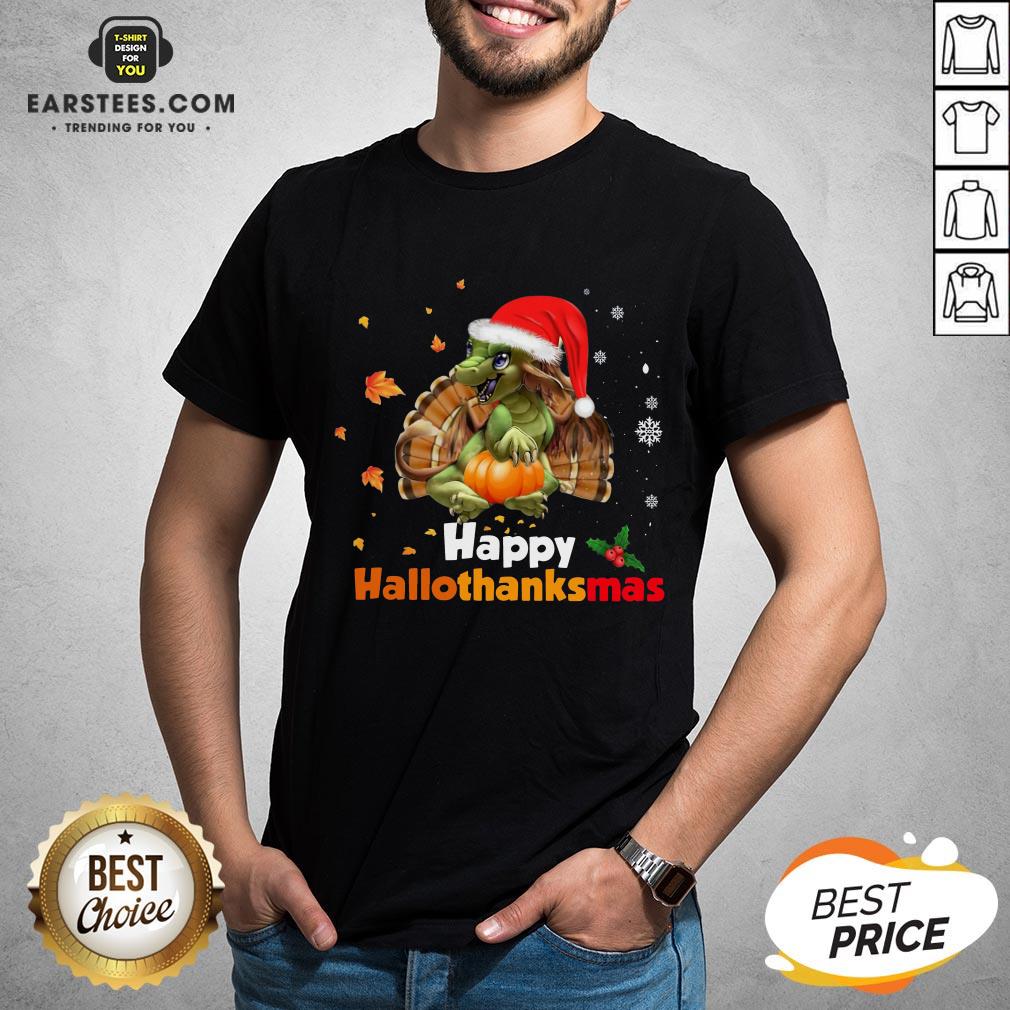 Perfect Dragon Happy Hallothanksmas Shirt