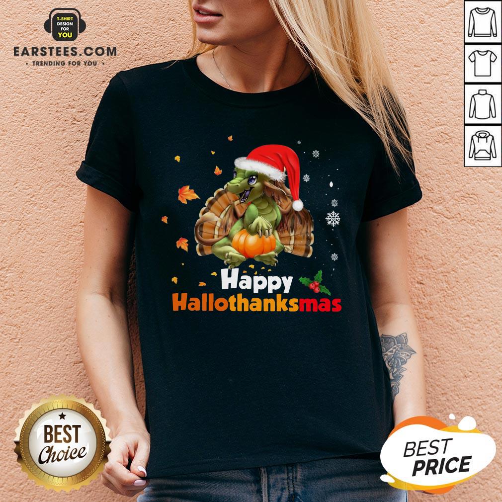 Perfect Dragon Happy Hallothanksmas Shirt