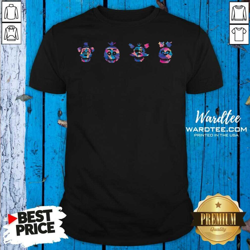 Perfect Fnaf Ar Merch Store Retro Glitch Shirt