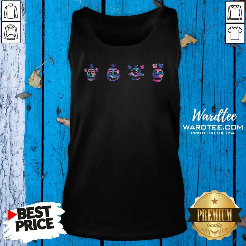 Perfect Fnaf Ar Merch Store Retro Glitch Shirt