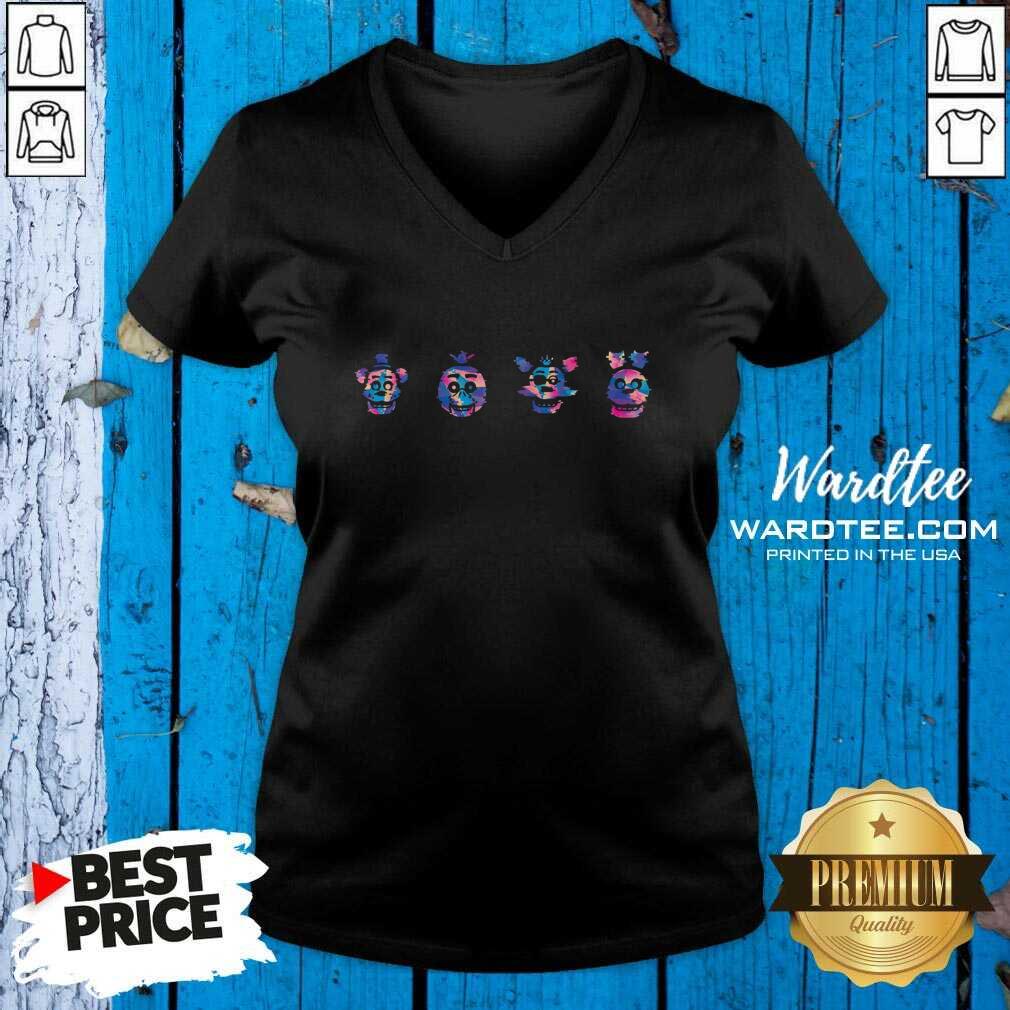 Perfect Fnaf Ar Merch Store Retro Glitch Shirt