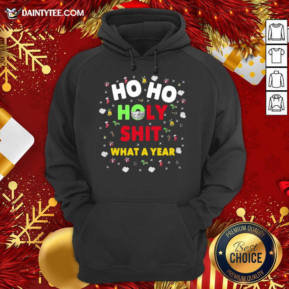 Perfect Ho Ho Holy Shit What A Year Christmas Shirt