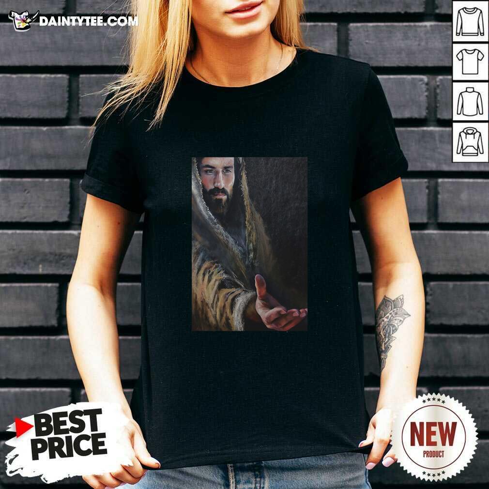 Perfect Jesus Reaching Hand Poster Shirt