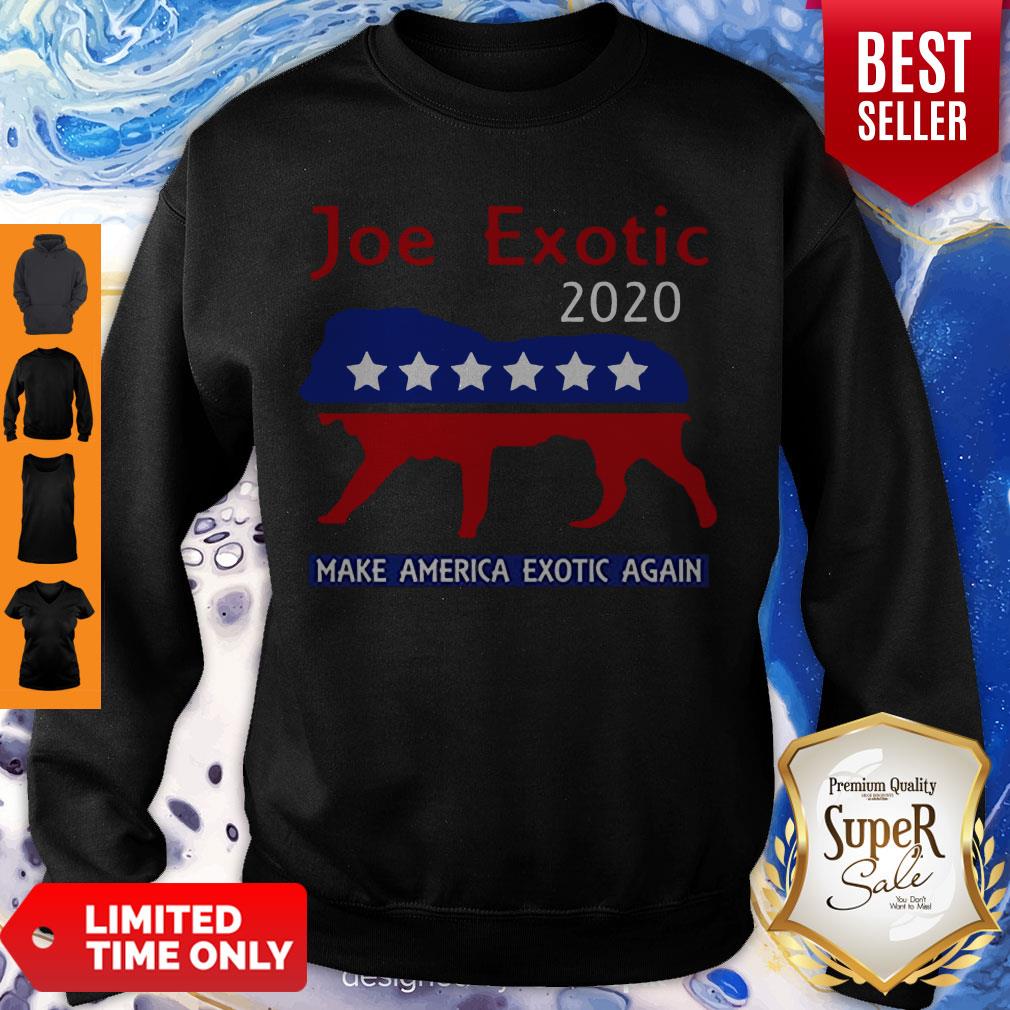 Perfect Joe Exotic Tiger King President 2020 Make America Exotic Again Shirt