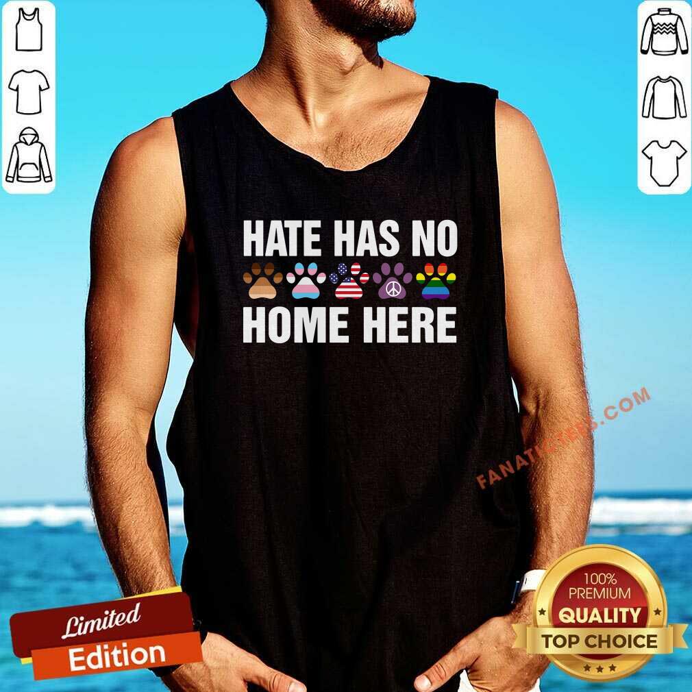 Perfect LGBT Hate Has No Home Here Dog Shirt
