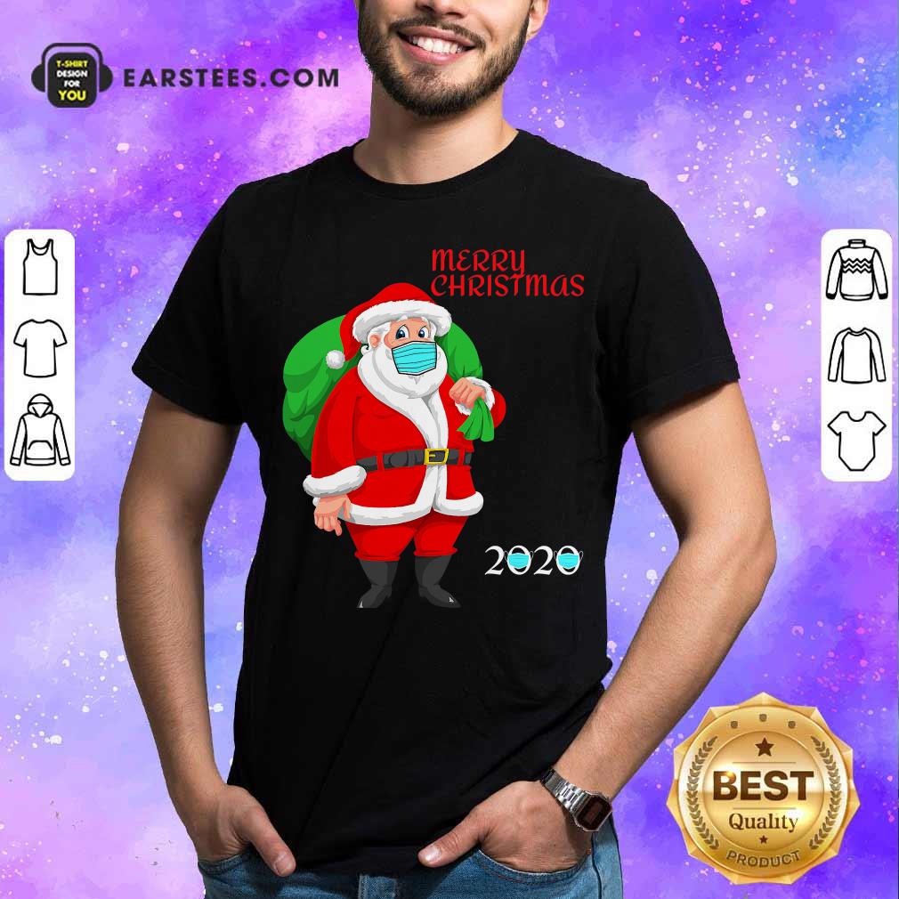 Perfect Mask Christmas Mask Santa Claus 2020 Shirt