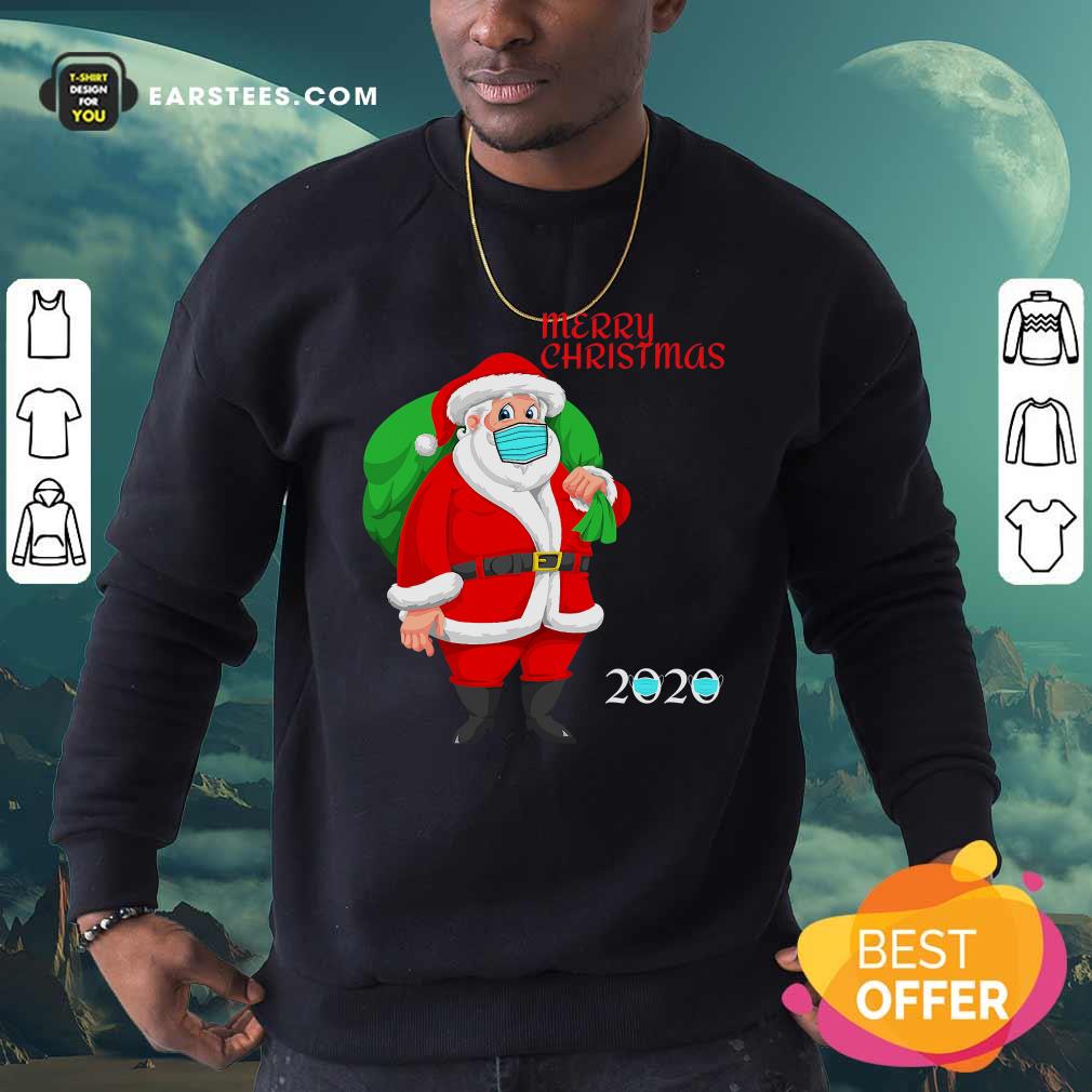 Perfect Mask Christmas Mask Santa Claus 2020 Shirt