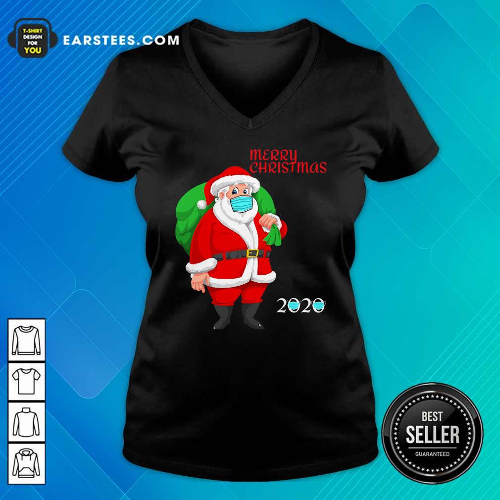 Perfect Mask Christmas Mask Santa Claus 2020 Shirt