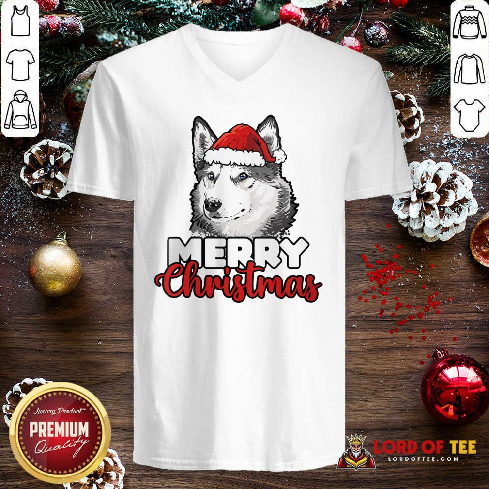Perfect Merry Christmas Siberian Husky Dog Shirt
