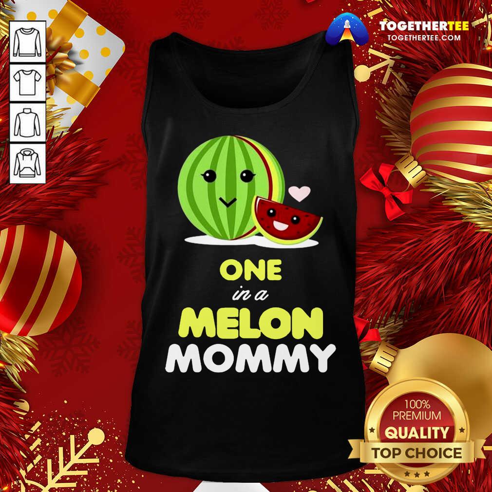 Perfect One In A Melon Mommy Funny Fruit Watermelon Mom Shirt