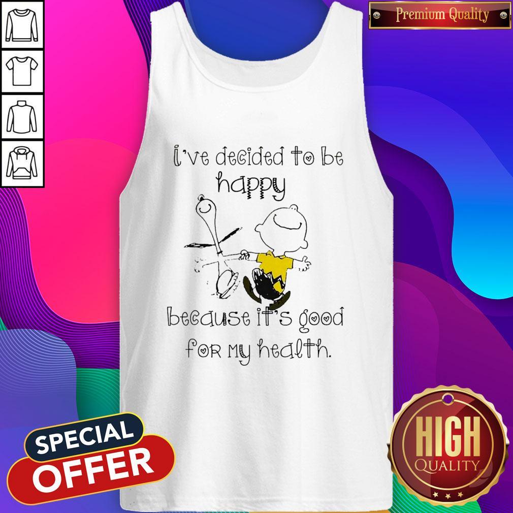 Perfect Peanut I’ve Decided To Be Happy Shirt