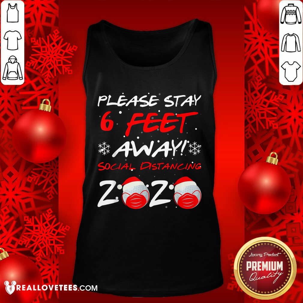 Perfect Please Stay 6 Feet Golf In Mask Social Distancing 2020 Wear Mask Shirt