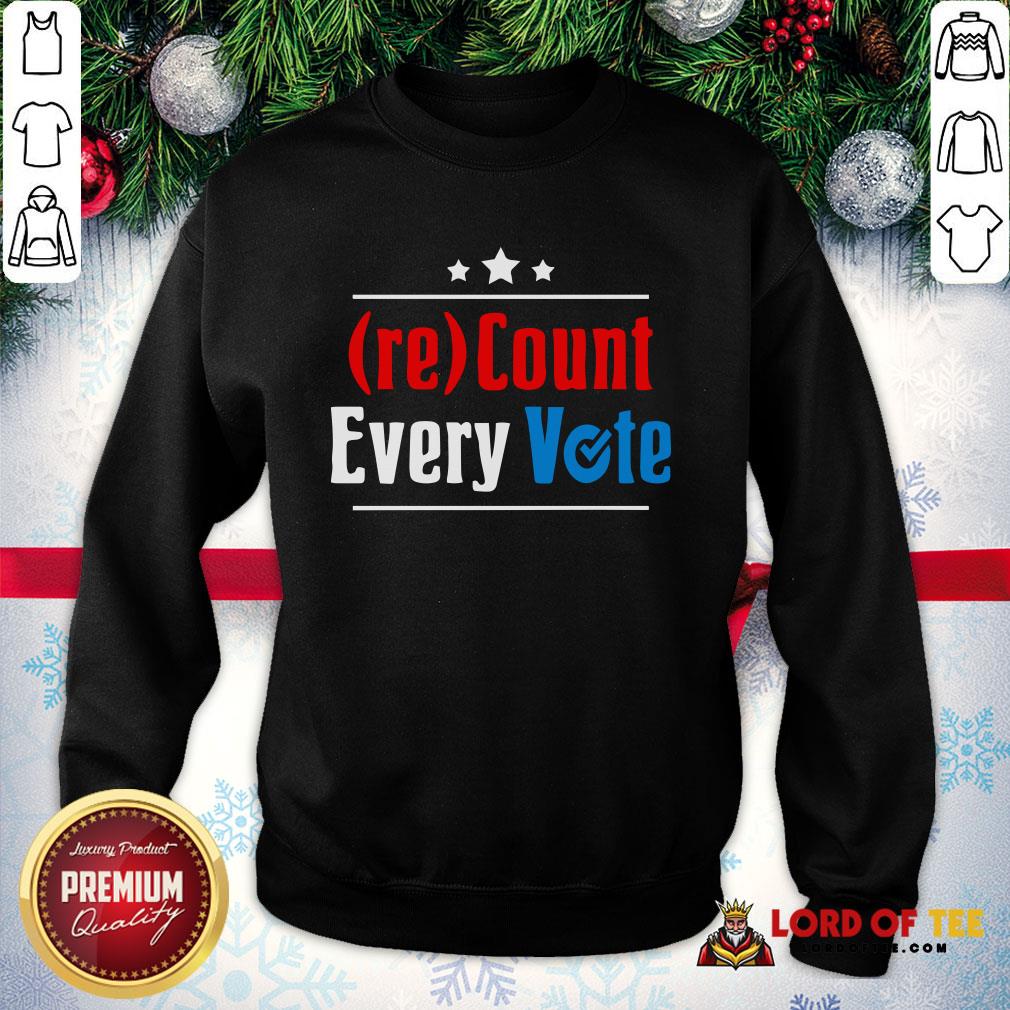 Perfect (re)Count Every Vote Election 2020 Sarcastic Shirt