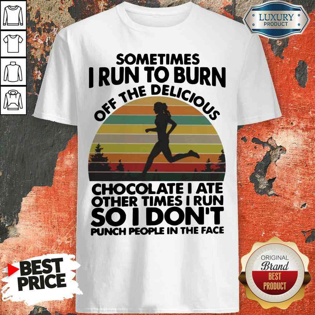 Perfect Running So I Don’t Punch People In The Face Shirt