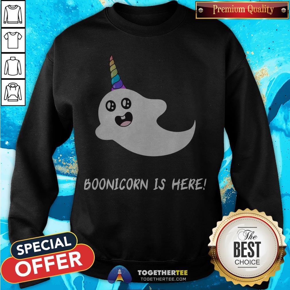 Perfect Scary And Cute Boonicorn Halloween Shirt