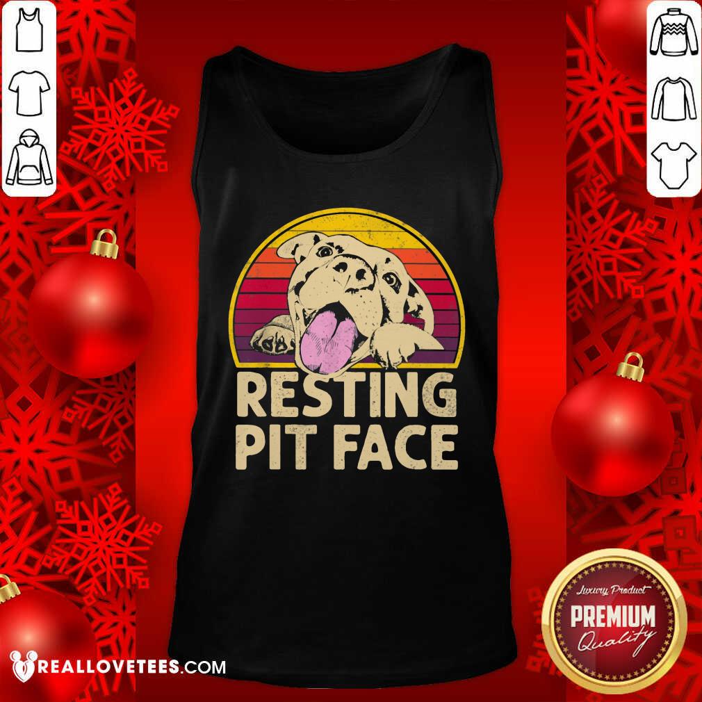 Pitbull Resting Pit Face Shirt
