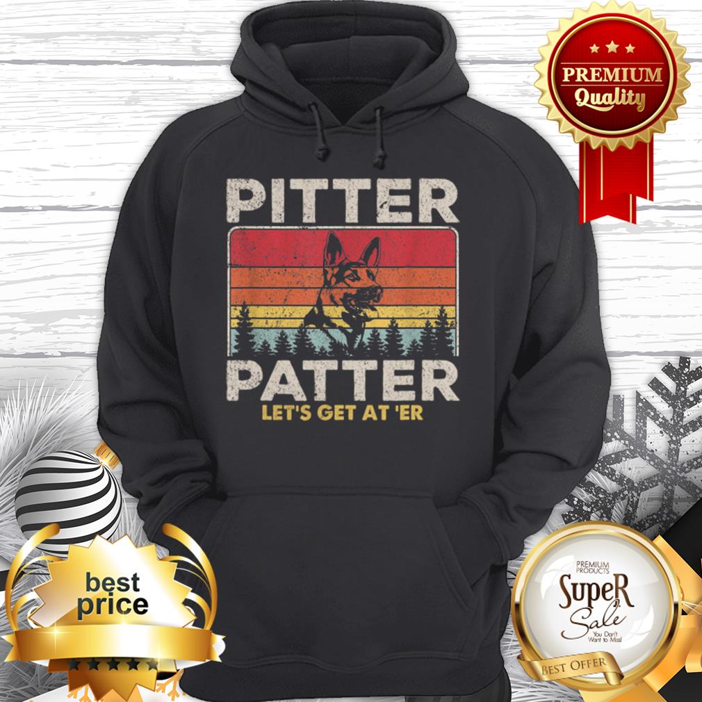Pitter Patter Let's Get At 'Er German Shepherd Vintage Shirt