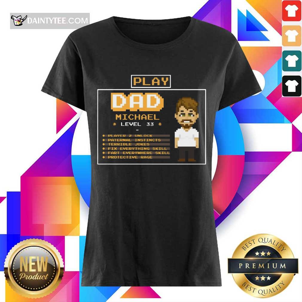 Playing Game Father Character Customize Shirt