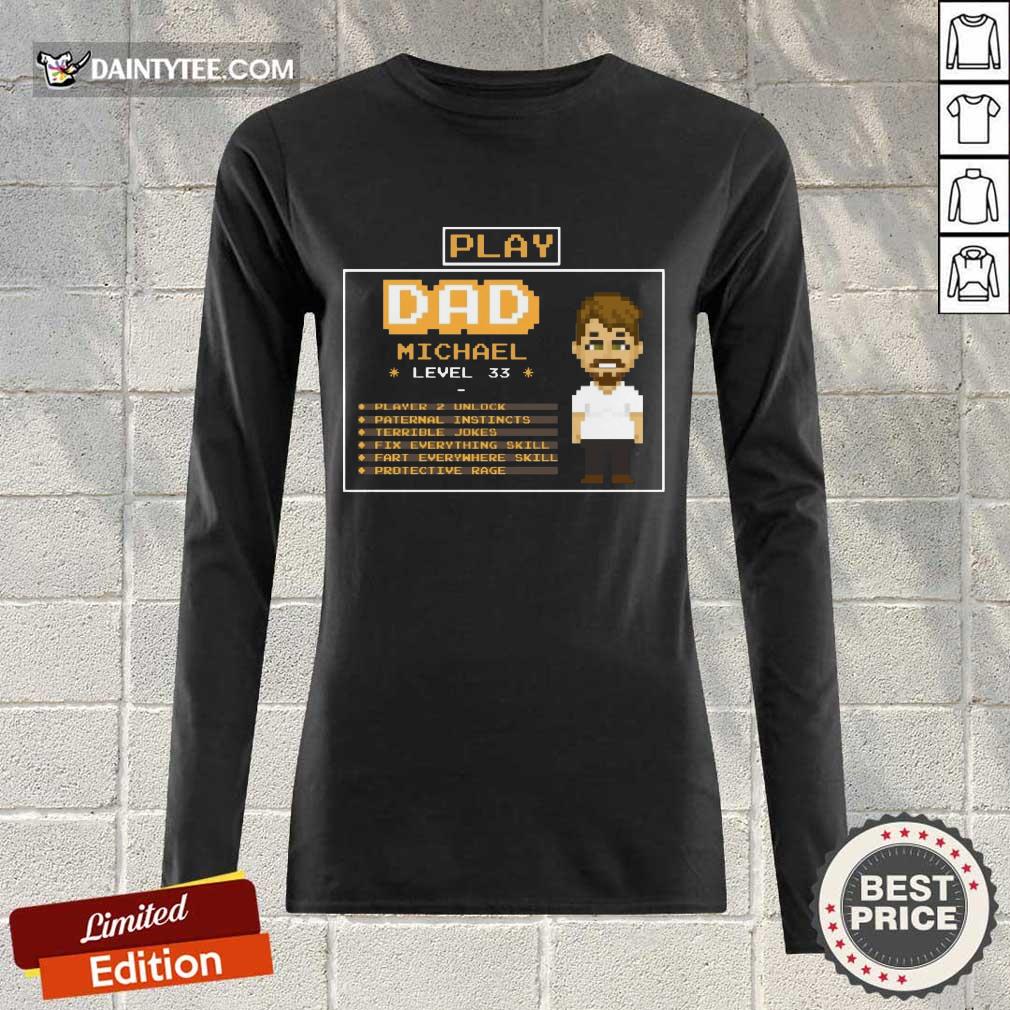 Playing Game Father Character Customize Shirt