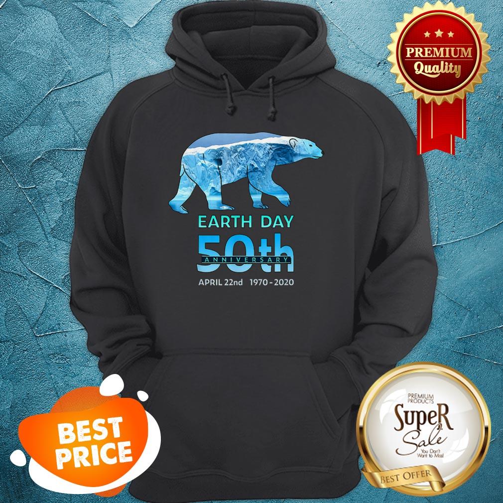 Polar Bear Earth Day 50th Anniversary April 22nd 1970-2020 Shirt