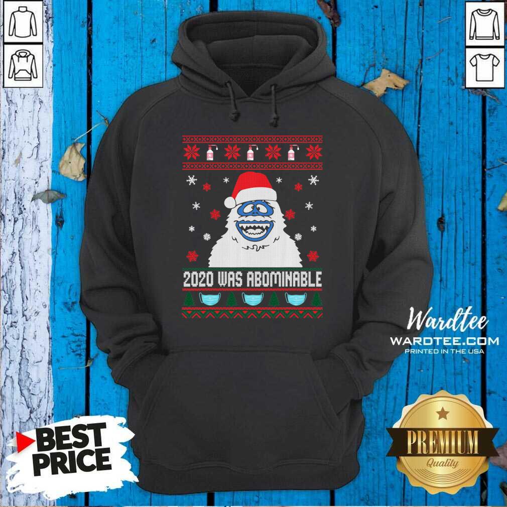 Premium 2020 Was Abominable Ugly Merry Christmas Shirt