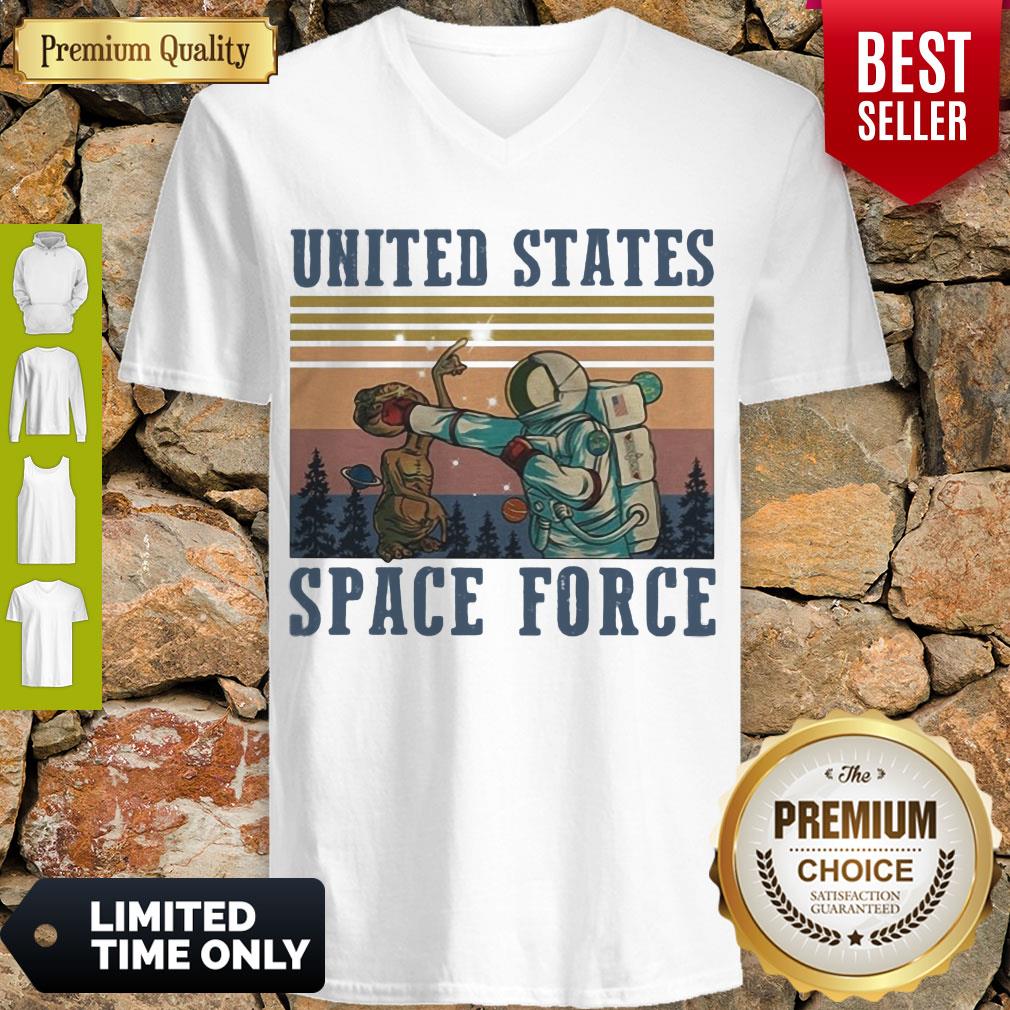 Premium Alien United States Space Force Vintage Shirt