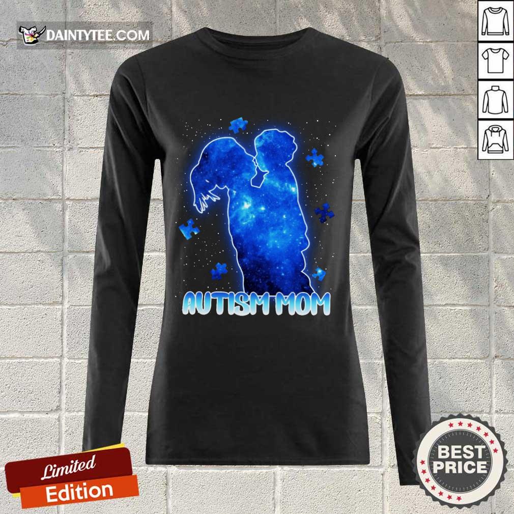 Premium Autism Mom Lovely Blue Shirt