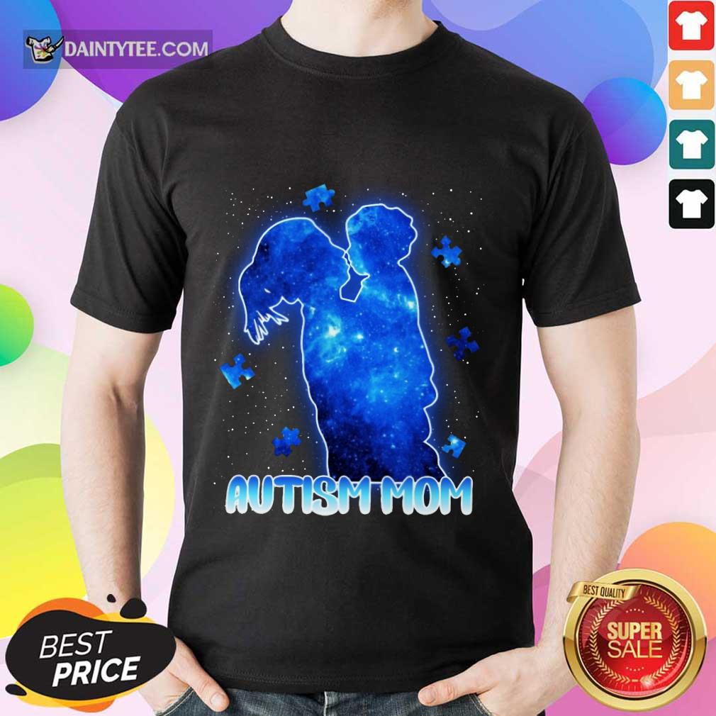 Premium Autism Mom Lovely Blue Shirt