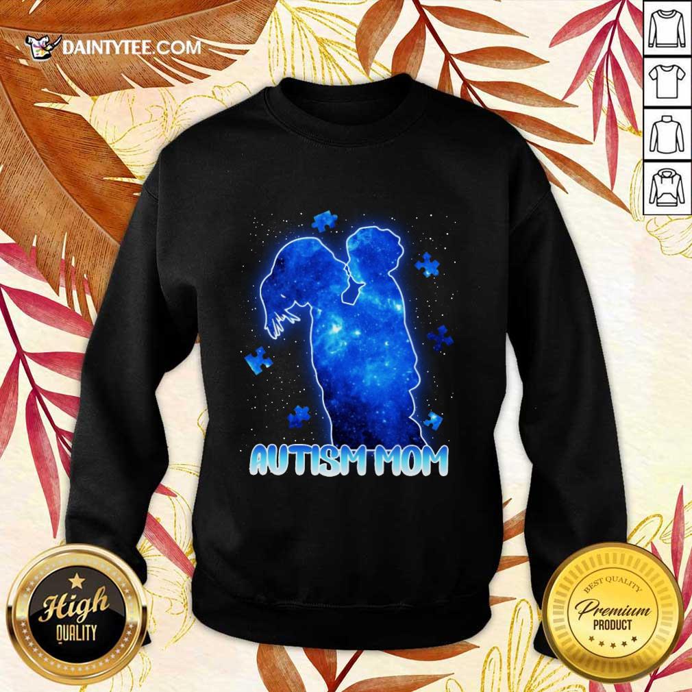 Premium Autism Mom Lovely Blue Shirt