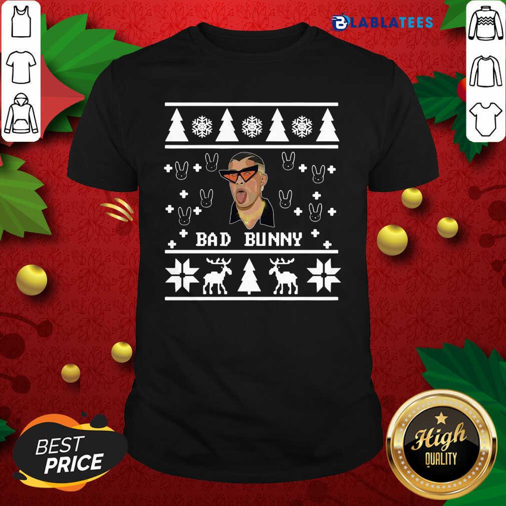 Premium Bad Bunny Ugly Christmas Shirt