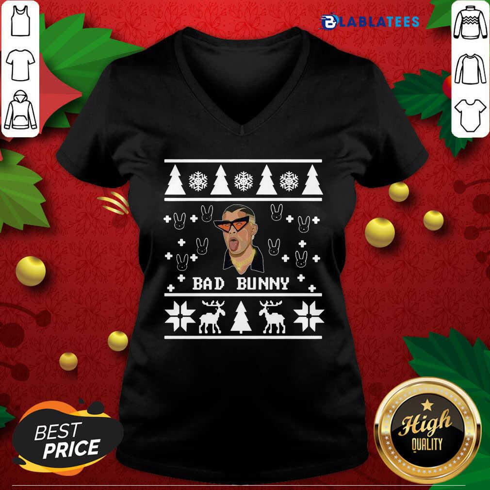 Premium Bad Bunny Ugly Christmas Shirt