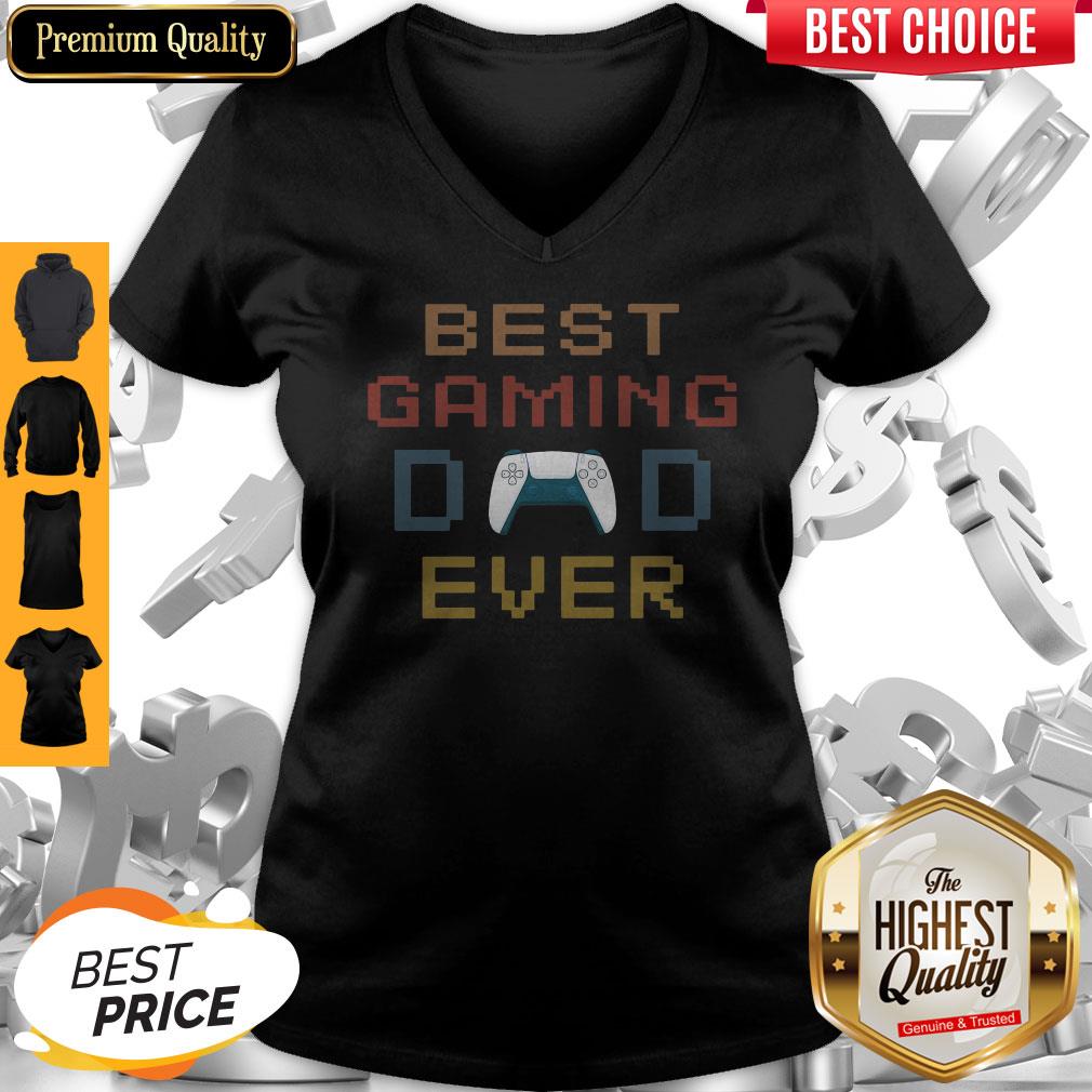Premium Best Gaming Dad Ever Shirt